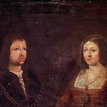 King Ferdinand & Queen Isabella of Spain courtesy of Wikimedia.