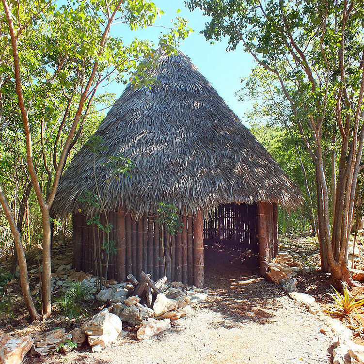 Replica of a Lucayan Hut
